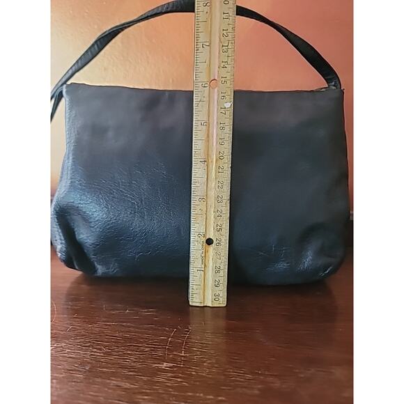 Vintage Mexican Leather Crossbody Bag Mid Century Rulf - Picture 5 of 12